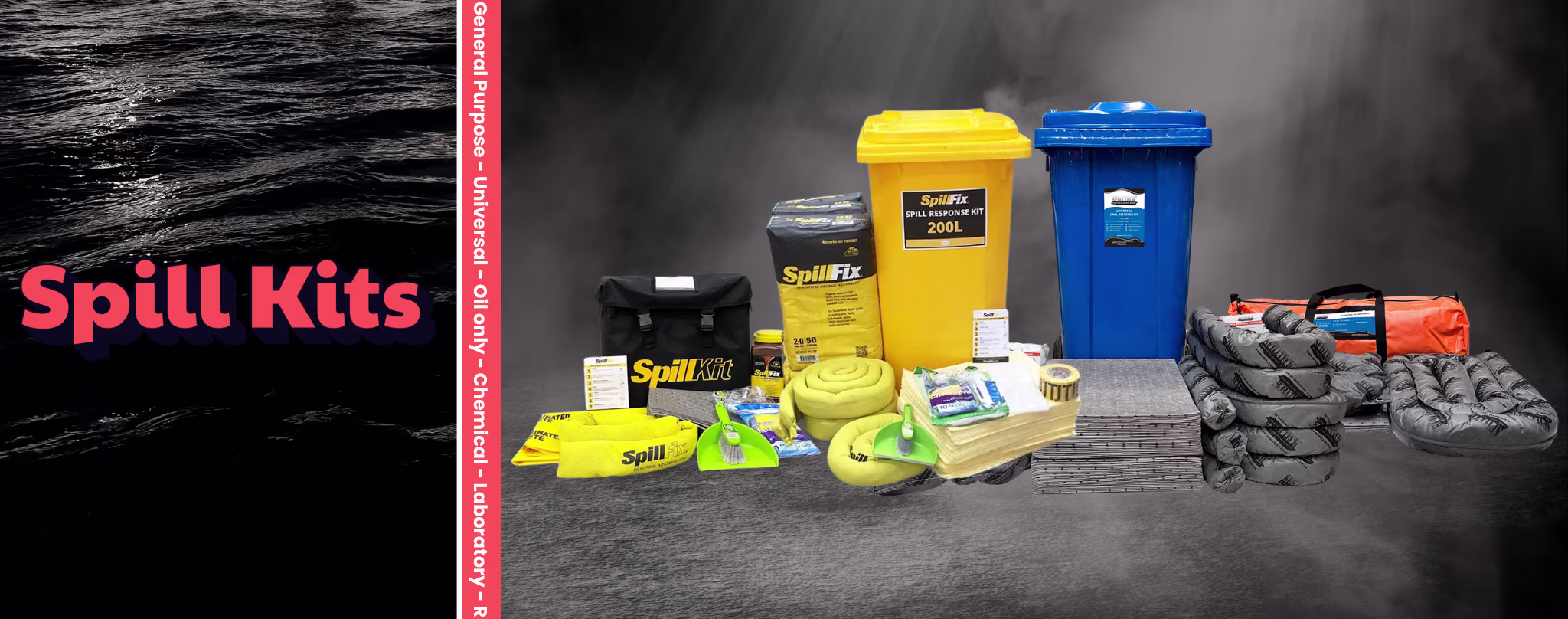 Spill kit header