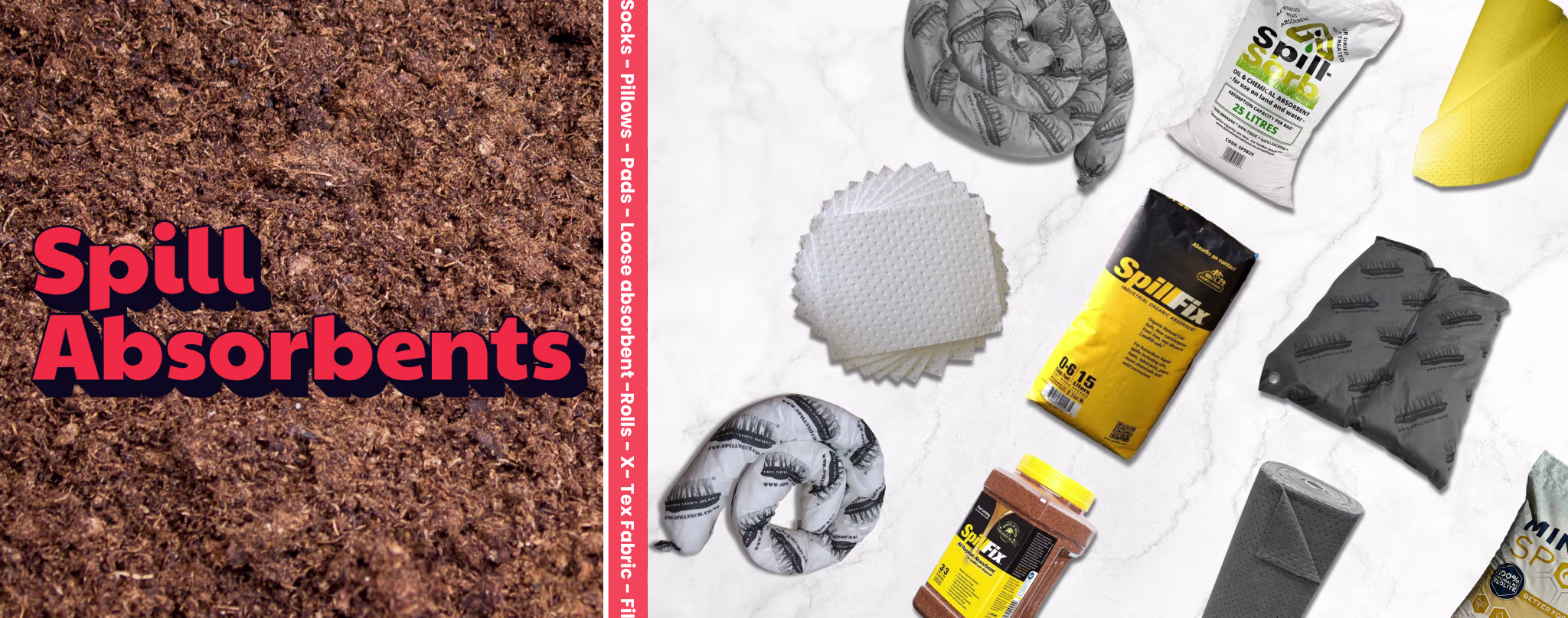 Spill Absorbent header