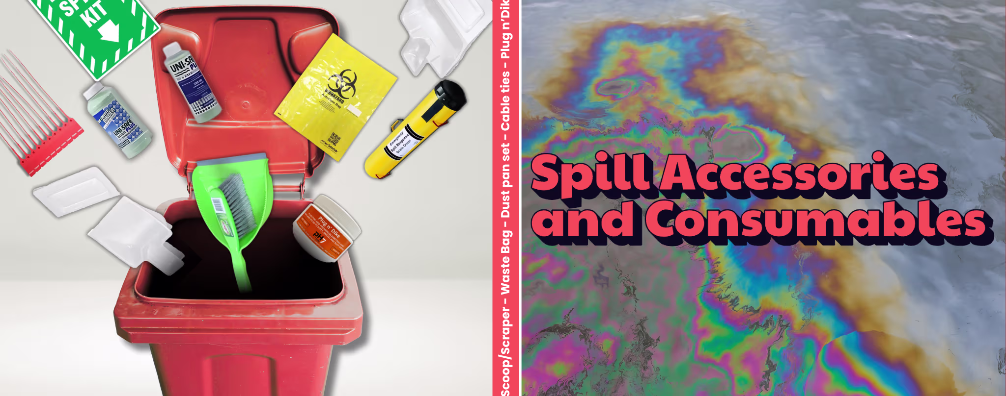 Spill Accessories and Consumables header