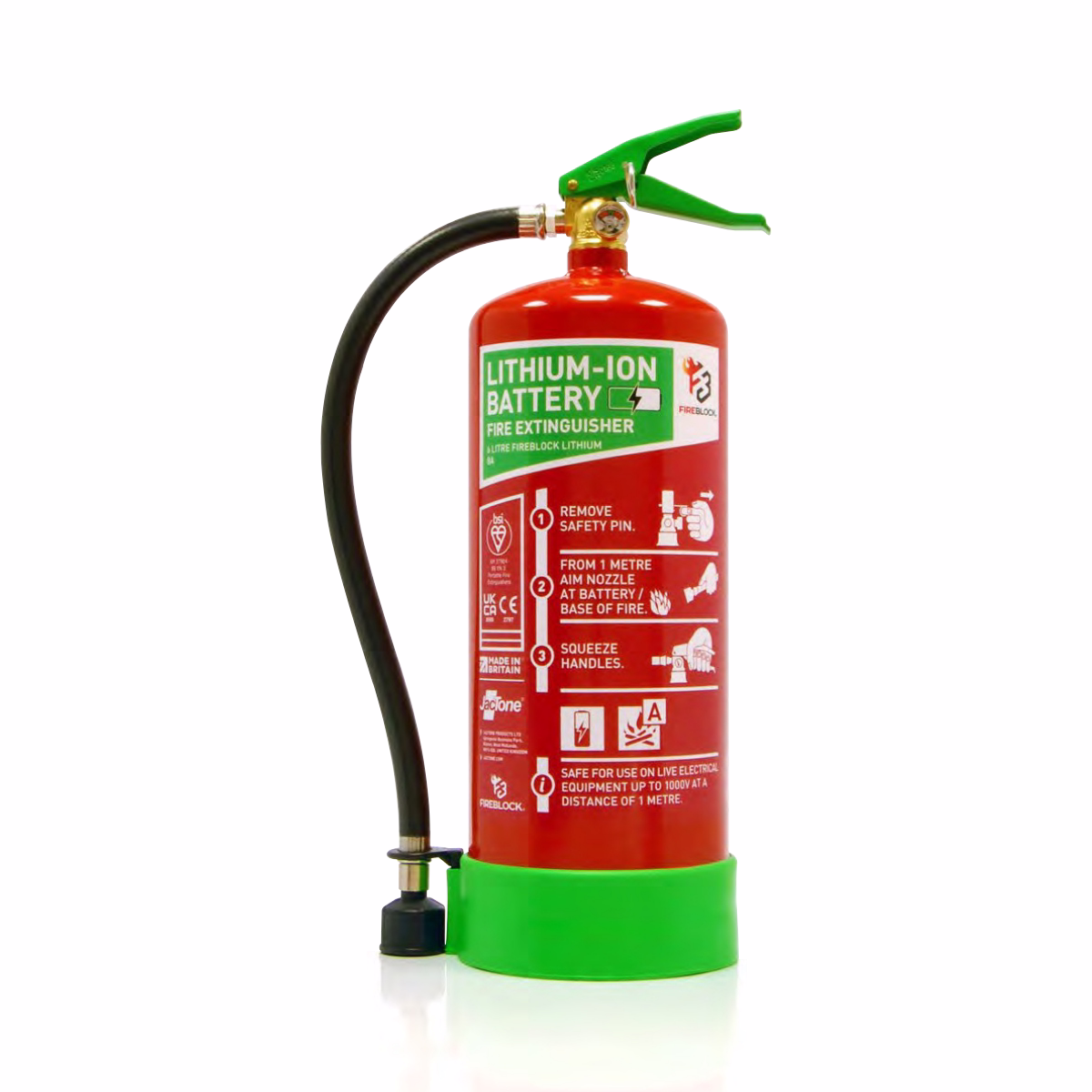 Jactone Lithium Battery Fire Extinguisher