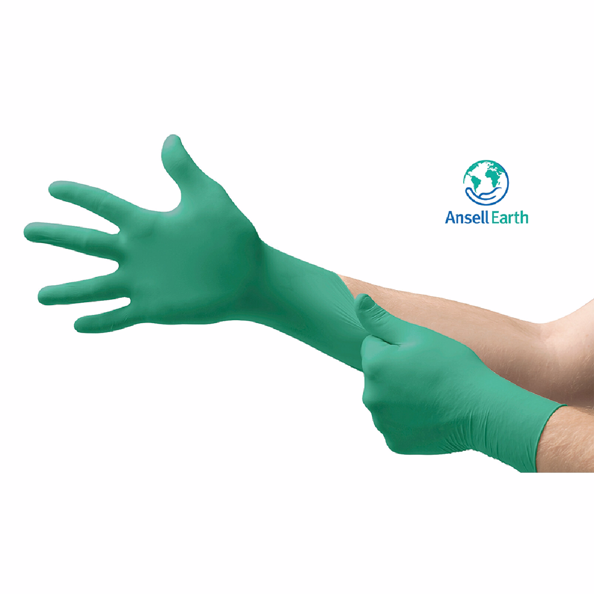 Ansell TouchNTuff 92-600 Powder-free Nitrile Disposable Gloves – Chemical Splash Protection