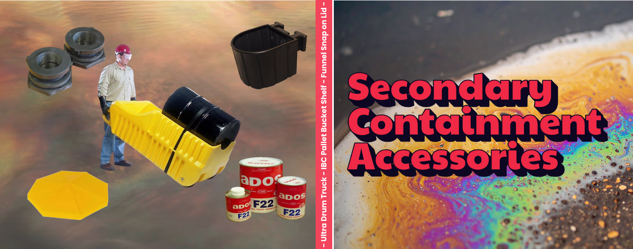 Secondary Containment Accessories Category page header
