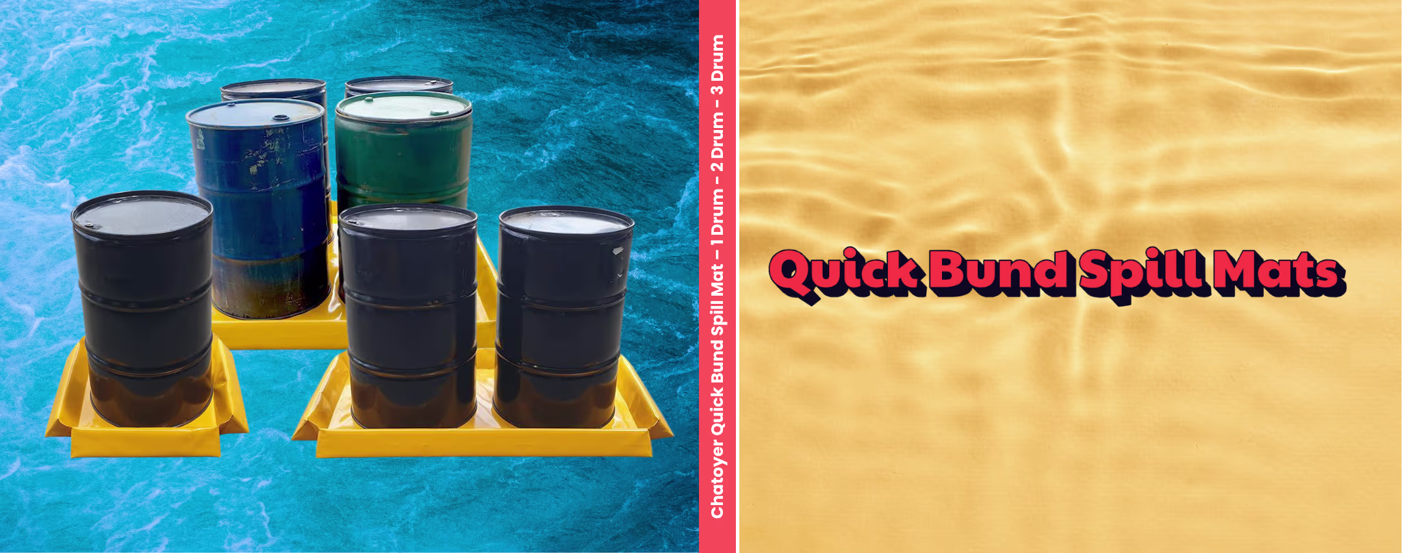 Quick Bund Spill Mat Category page header