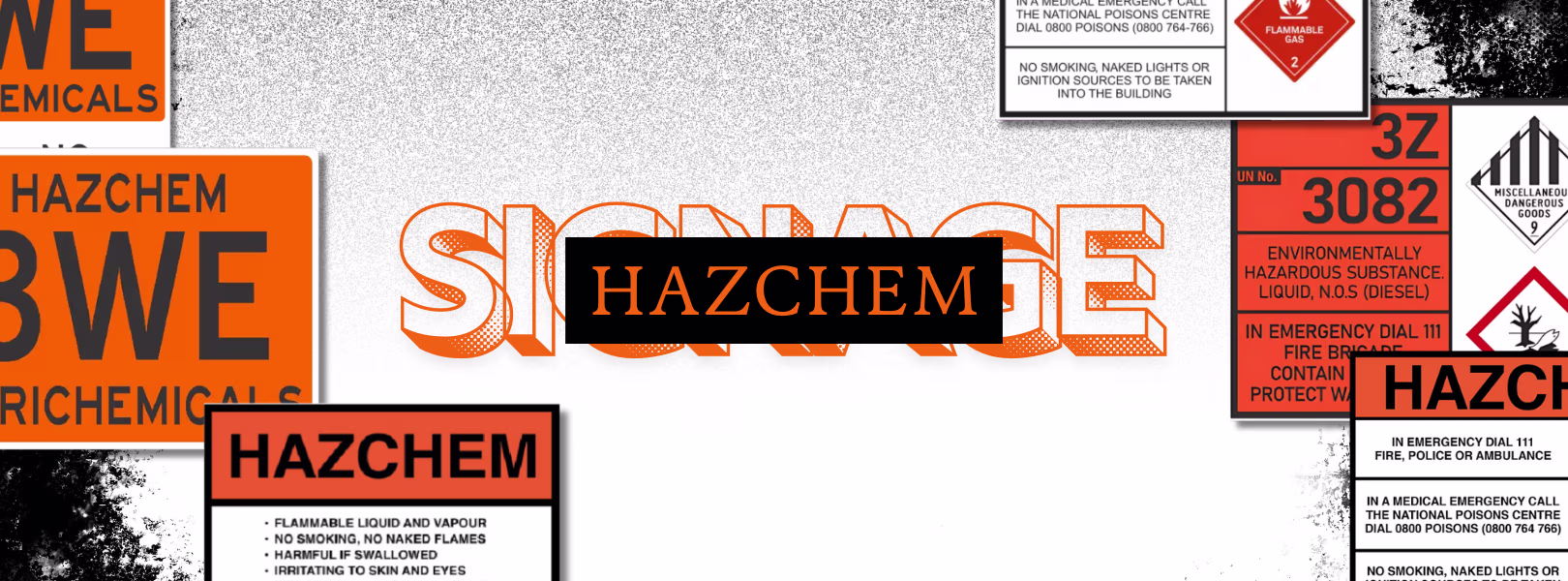 Hazchem Signage Category Header