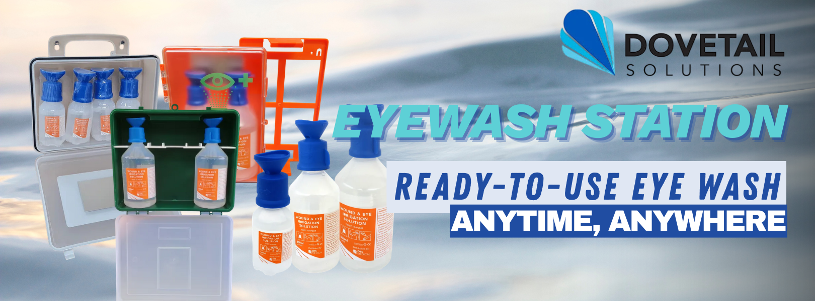 Dovetail Eyewash Banner