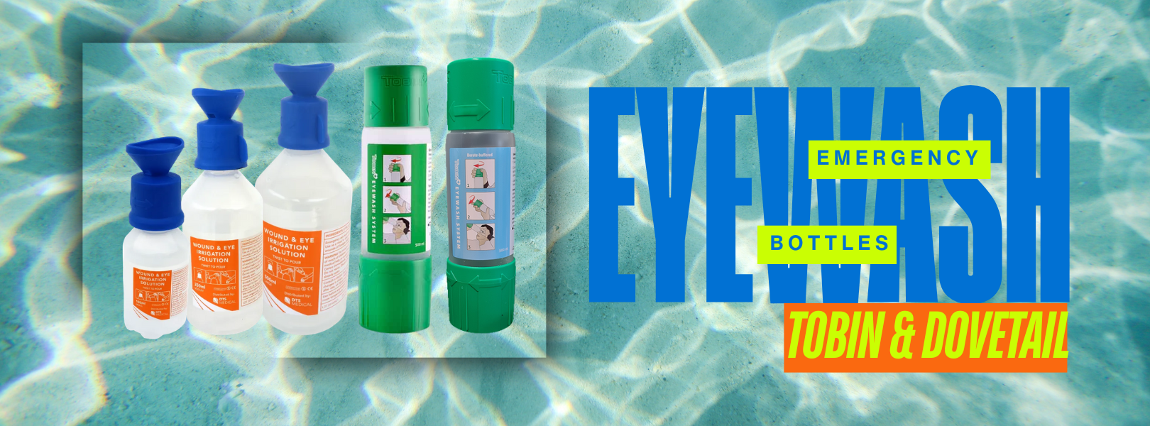 Emergency Shower and Eyewash Test Kit Banner