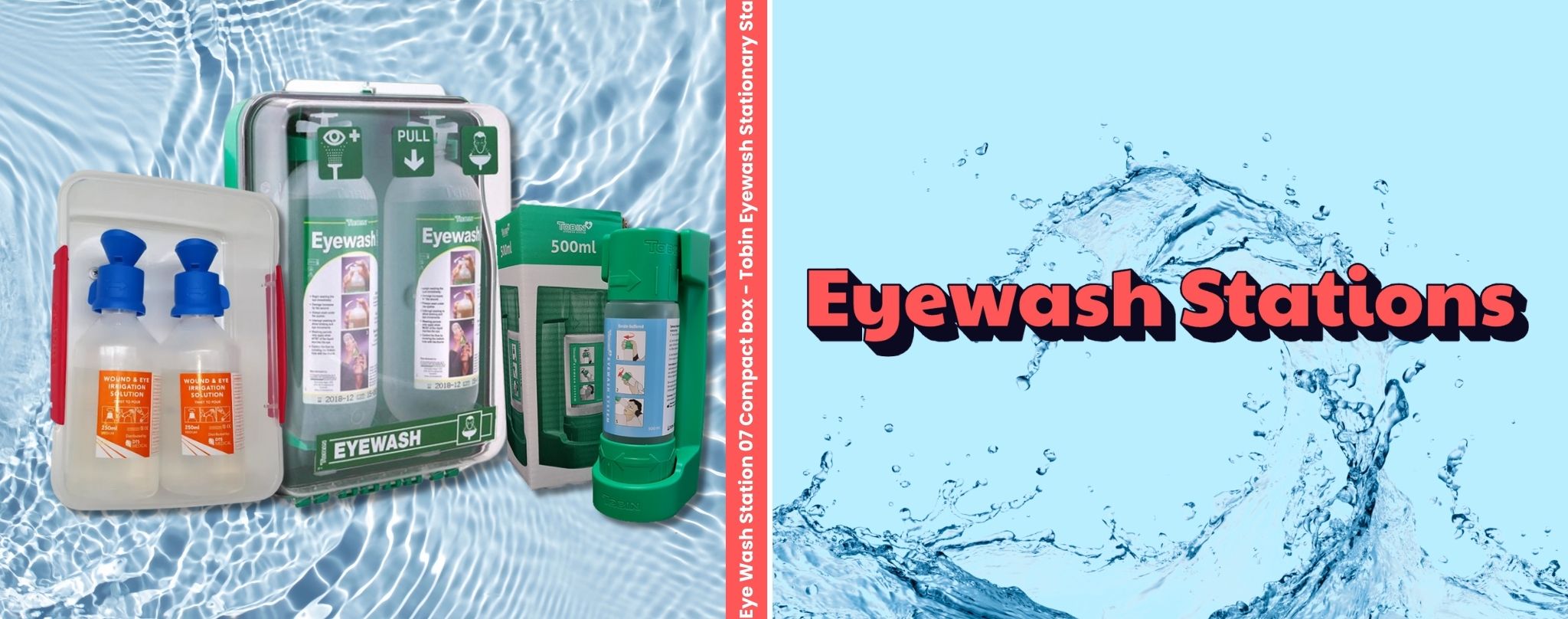 Emergency Showers and Eyewashes Category banner