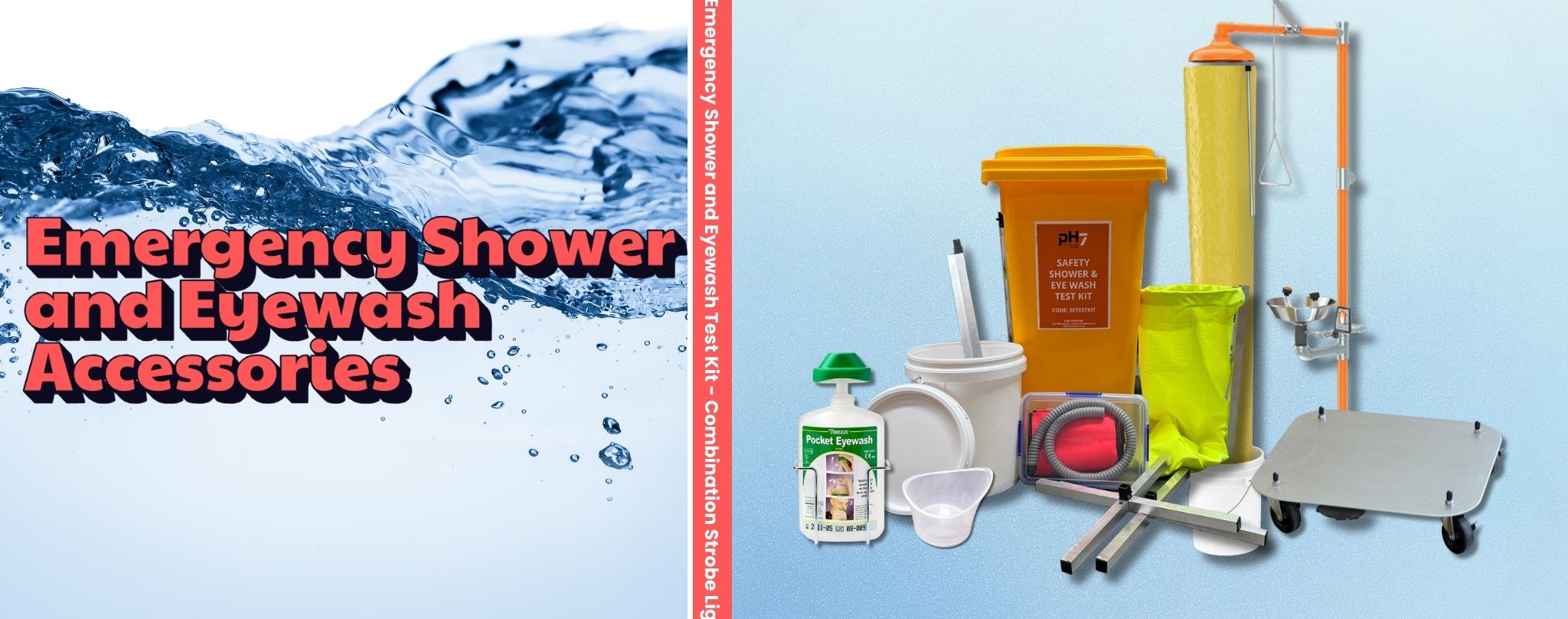 Emergency Showers and Eyewashes Category banner