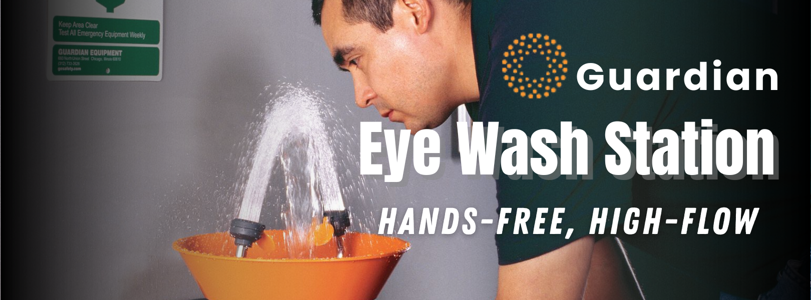 Guardian Eyewash Station Banner