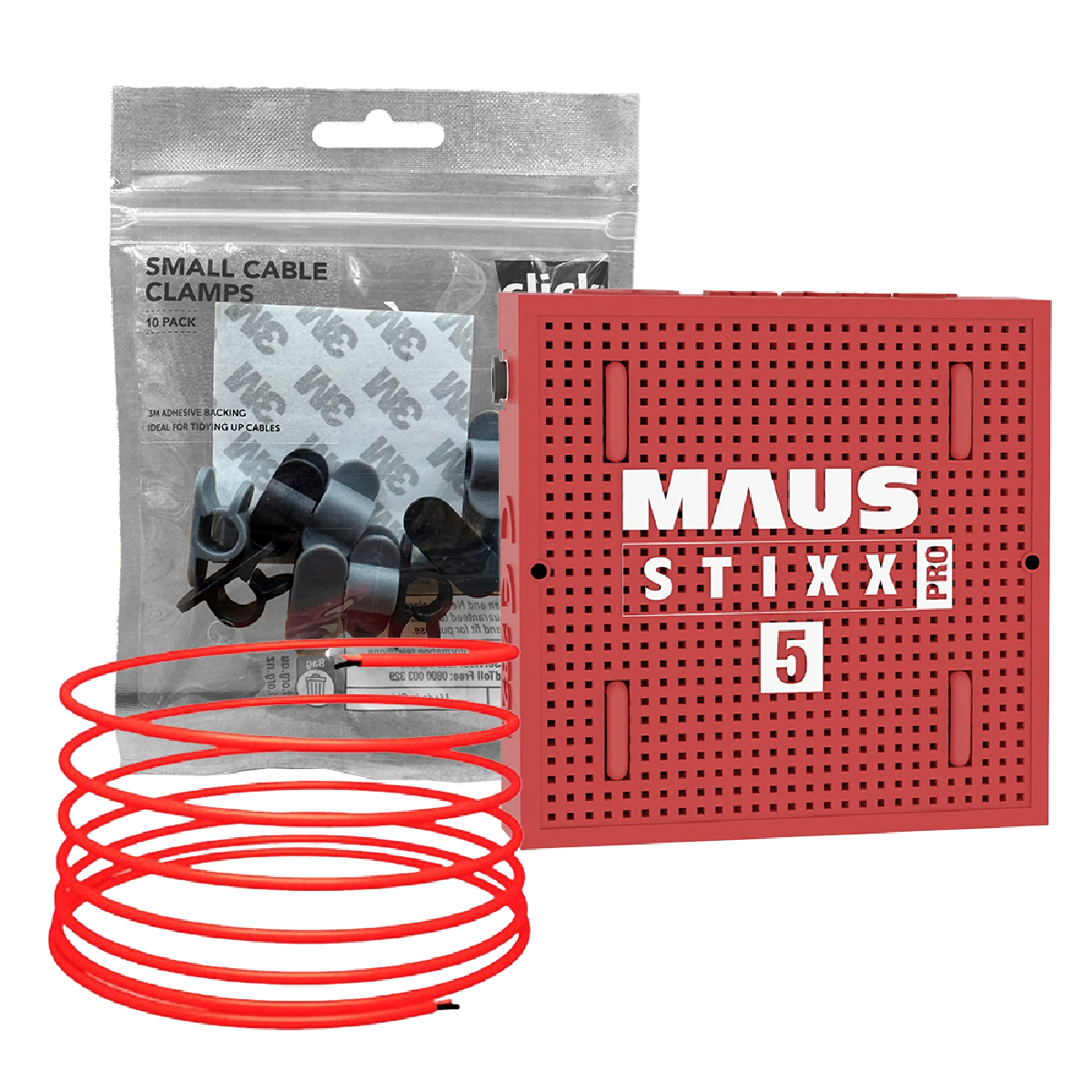 MAUS Stixx PRO 5 HDC Bundle - Complete Fire-Suppression Kit for Small Cabinets