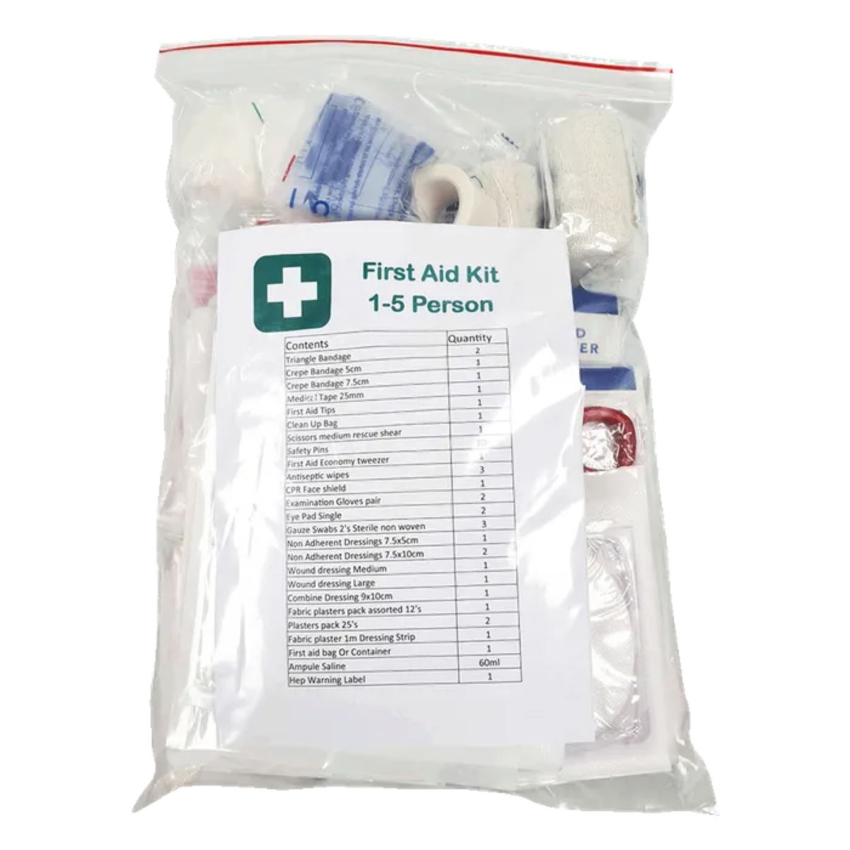 First Aid Kits – Office Range 1-5 Refill