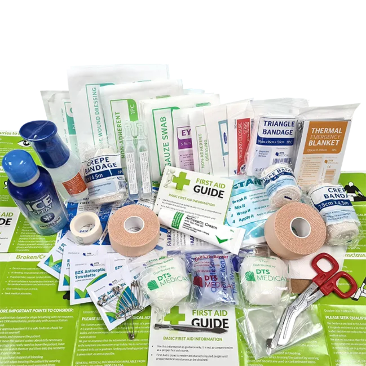 Large Sports First Aid Kit Soft Pack Refill Economy