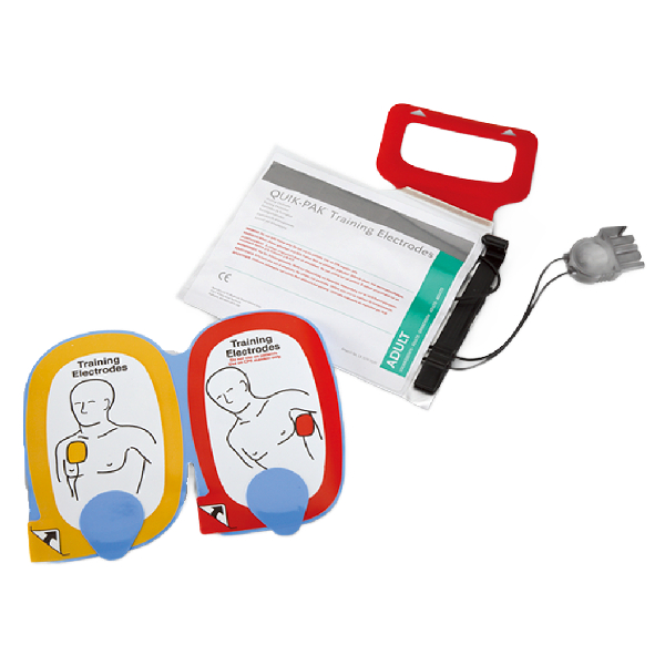 Lifepak CR Plus Replacement Training Electrodes - Adhesive Portion Only (Set of 5)