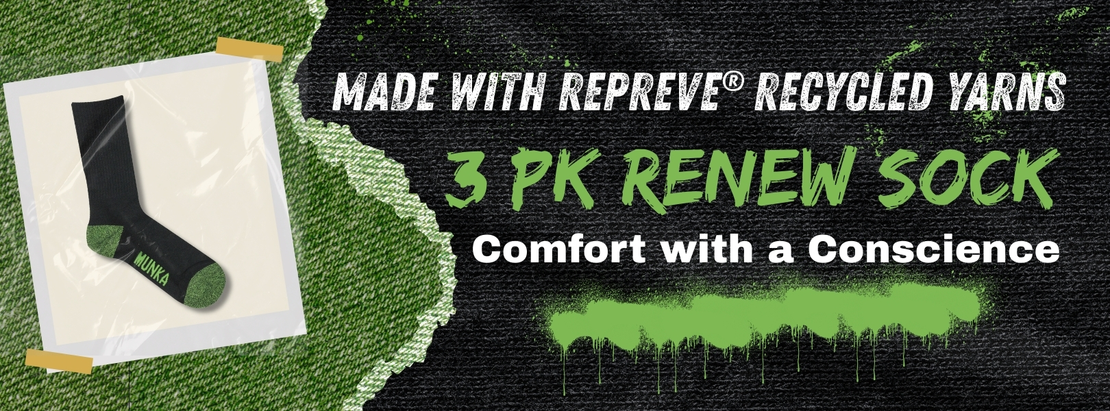 Renew Sock Banner