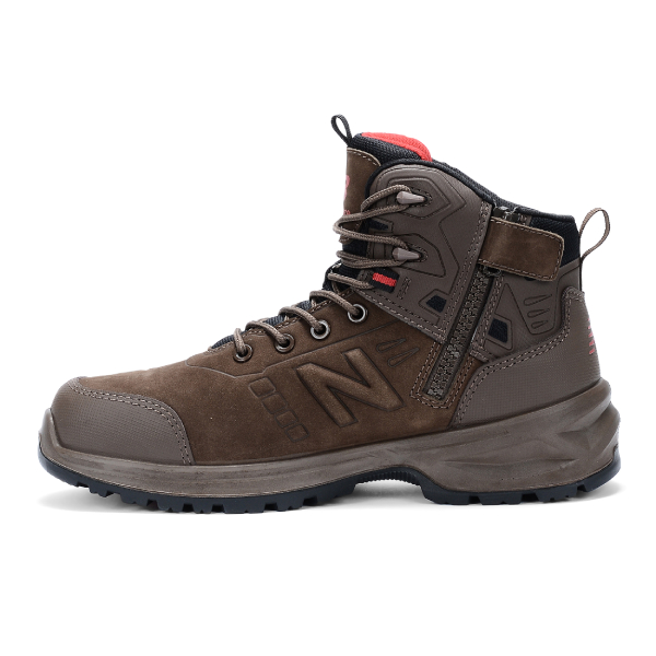 New Balance Calibre Safety Shoes (Wide Toe Fit 2E) - Chocolate