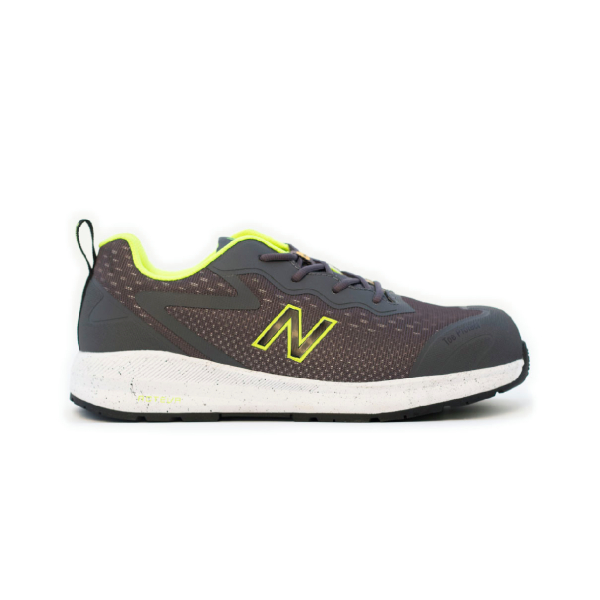 New Balance Logic Men's Safety Shoes Grey/Lime