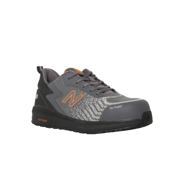 New Balance Speedware Safety Shoes - Grey/Orange