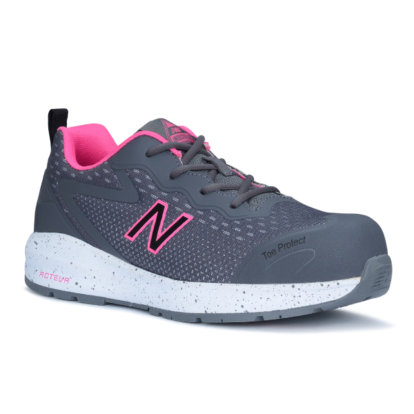 New Balance Logic Women's Safety Shoes Grey/Pink