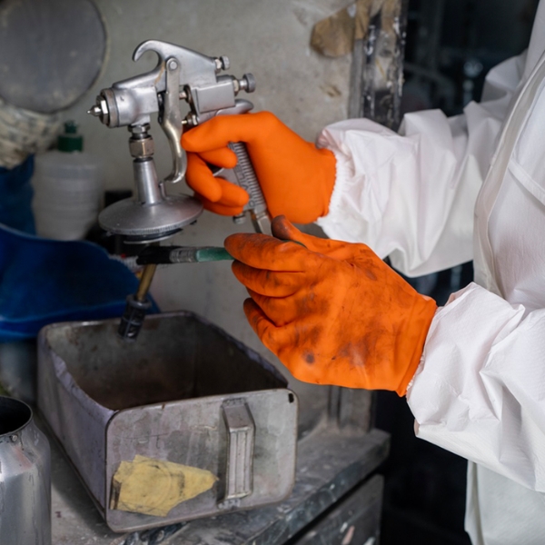 Ansell TouchNTuff 93-800 Powder-free Nitrile Disposable Gloves – 15 Minute Acetone Resistance