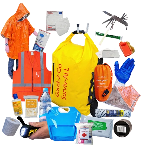 Good-2-Go Civil Defence Kit 3 Person Premium