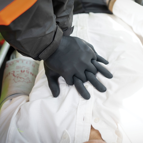 Ansell MicroFlex MidKnight 93-732 Nitrile Disposable Gloves – Thin and Strong Design