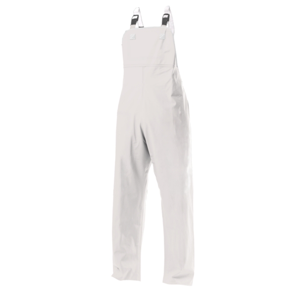 Armour Food Safe PU White Bib Overtrousers
